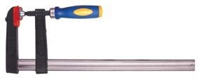 Heavy Duty F Clamp 120mm x 200mm Rubber Handle 2128